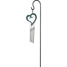 Dekoratyvinis vėjo varpelis Širdis (Heart),  45 cm